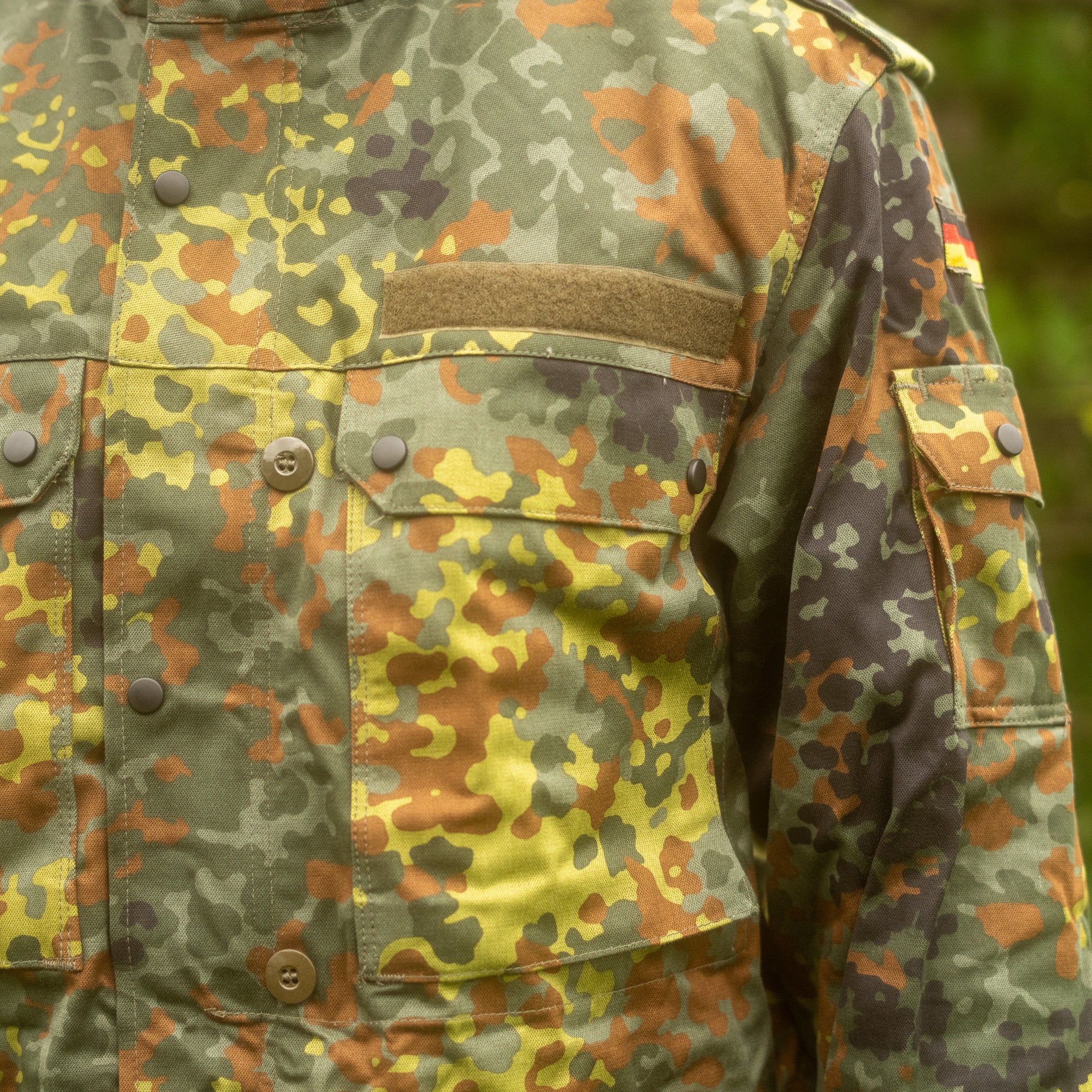 Unissued Bundeswehr Flecktarn Parka