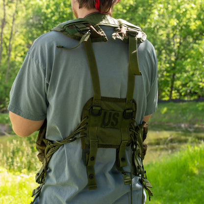 Issued USGI Woodland Enhanced Load Bearing Vest