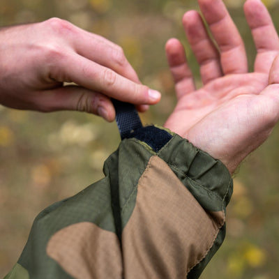 QILO x AP Retro Windbreaker in Norwegian Woodland