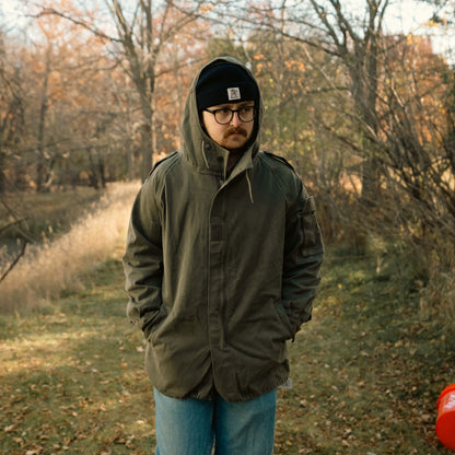 Issued French OD F2 Parka w/Liner