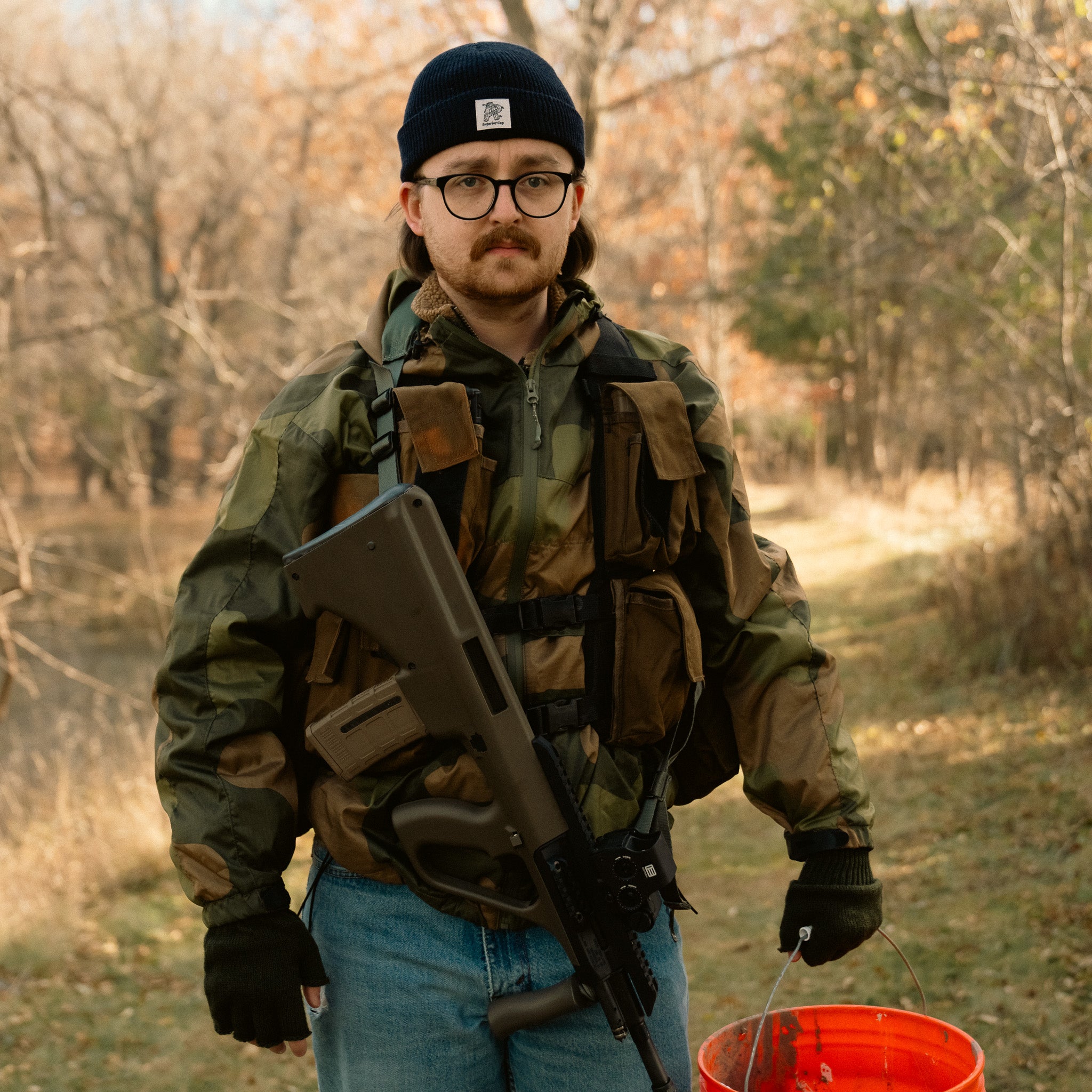 Grade 2 South African Nutria Brown Pattern 83 Battle Jacket