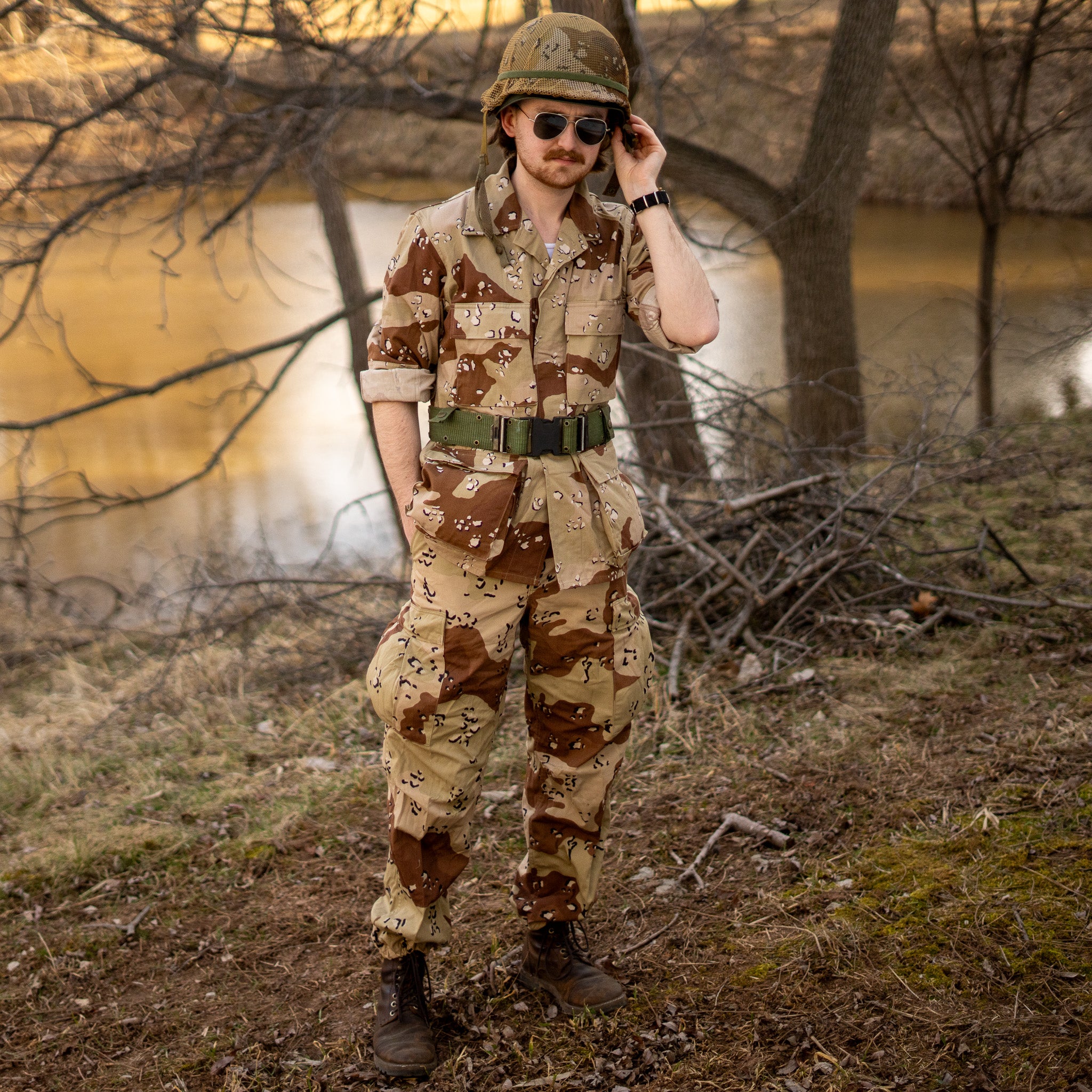 Issued USGI Chocolate Chip DBDU Field Pants