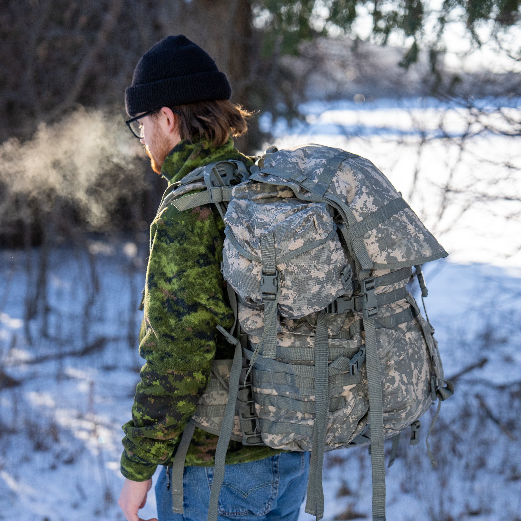 Issued UCP MOLLE II Large Rucksack Set w/Frame