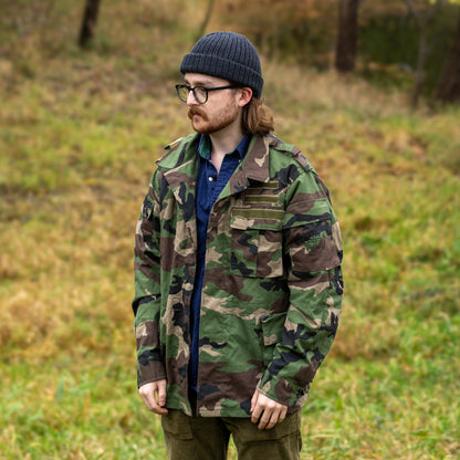 Issued Slovak Woodland Field Jacket