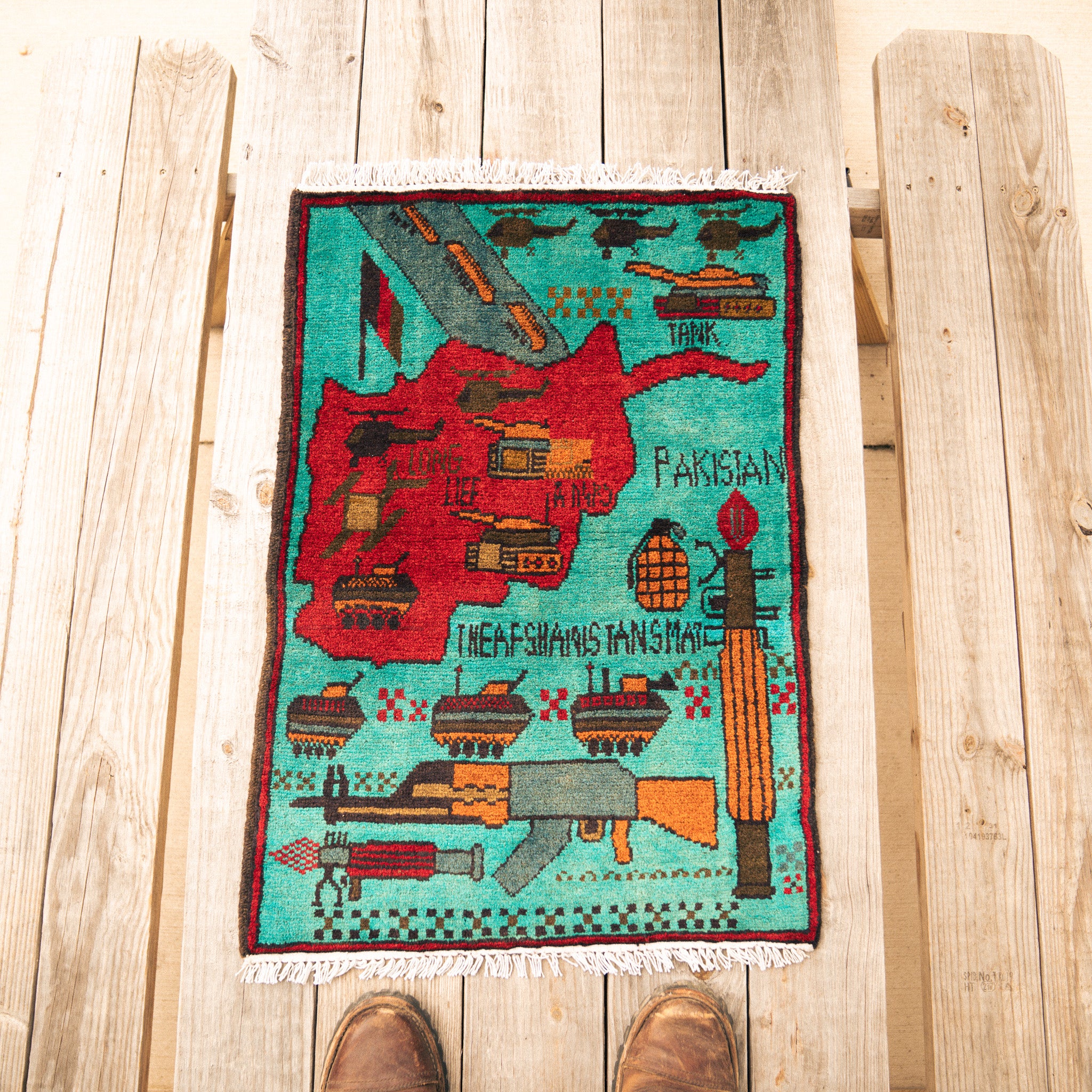Afghan Campaign Pattern War Rug