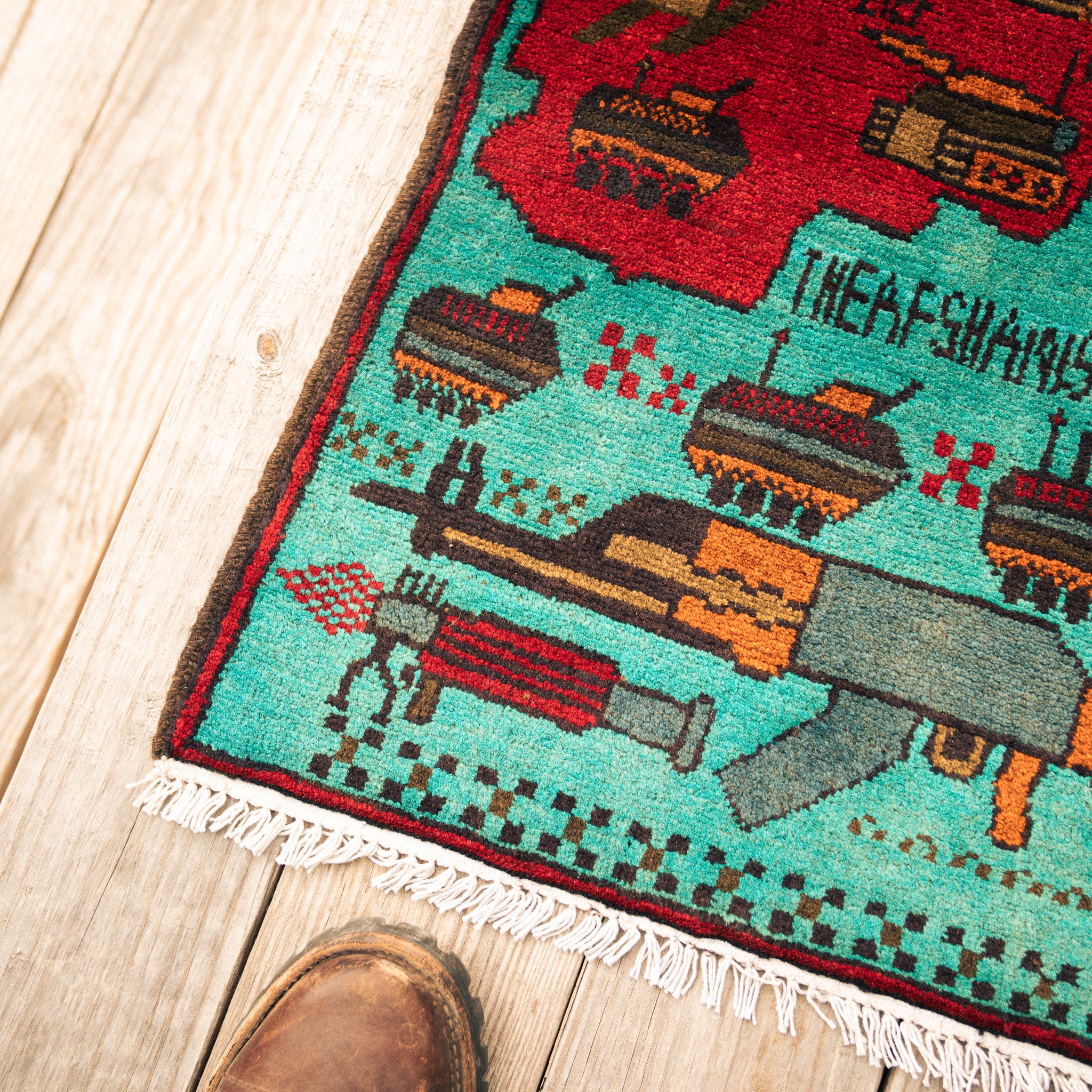 Afghan Campaign Pattern War Rug