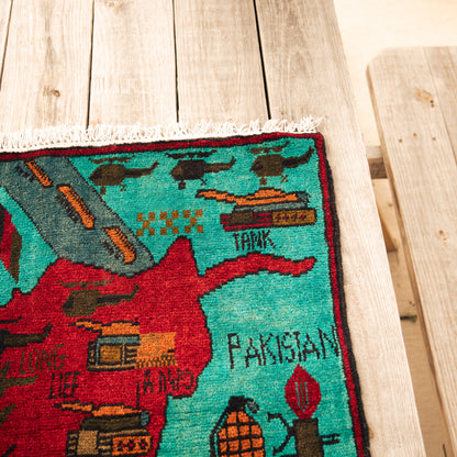 Afghan Campaign Pattern War Rug