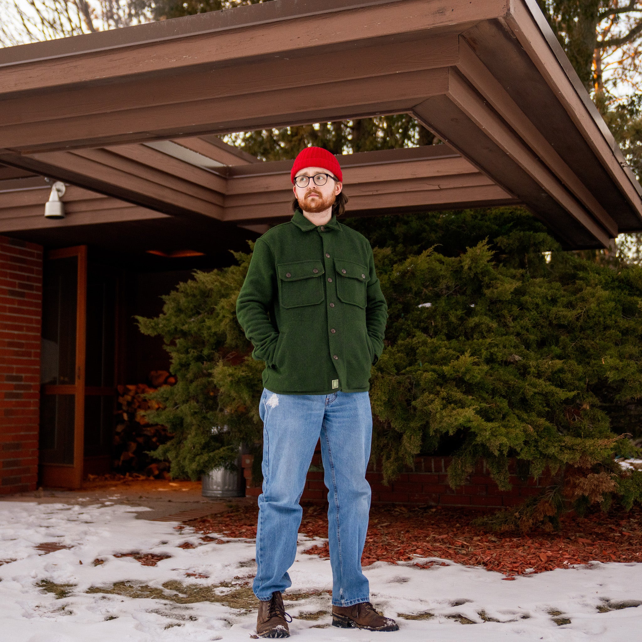 The 22/85 Wool Shirt Jacket – Americana Pipedream Apparel
