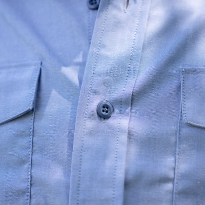 Deadstock Long Sleeve Chambray Utility Shirt