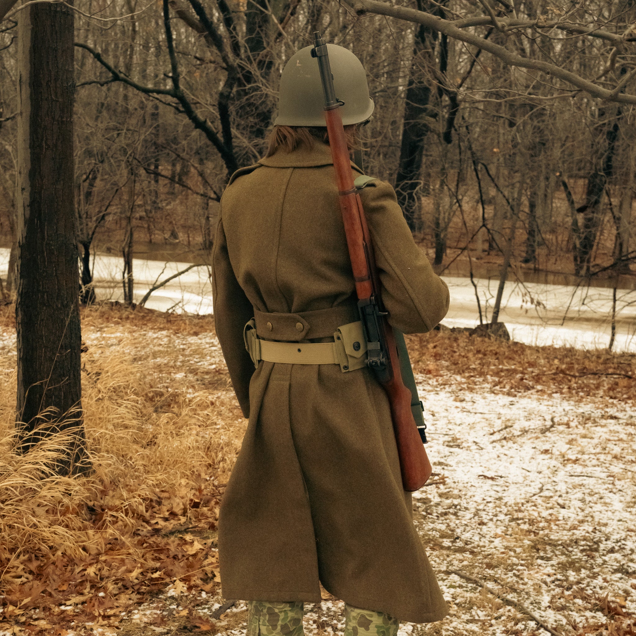 Issued US M1939 Wool Greatcoat