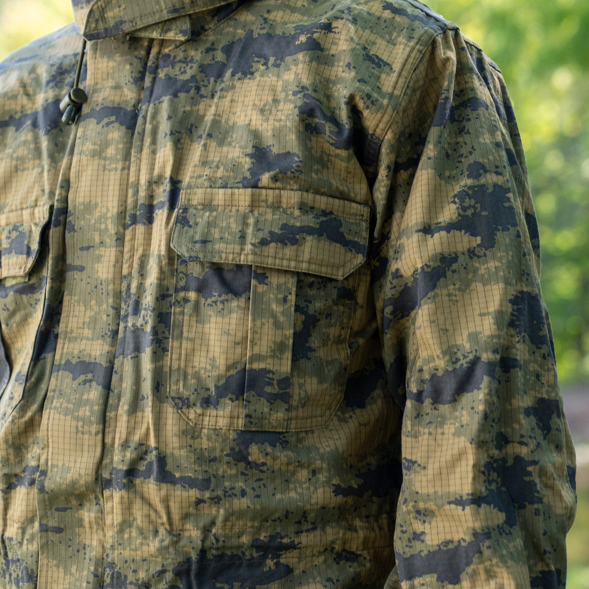 Issued Turkish Air Force Digital Parka w/Fleece Liner