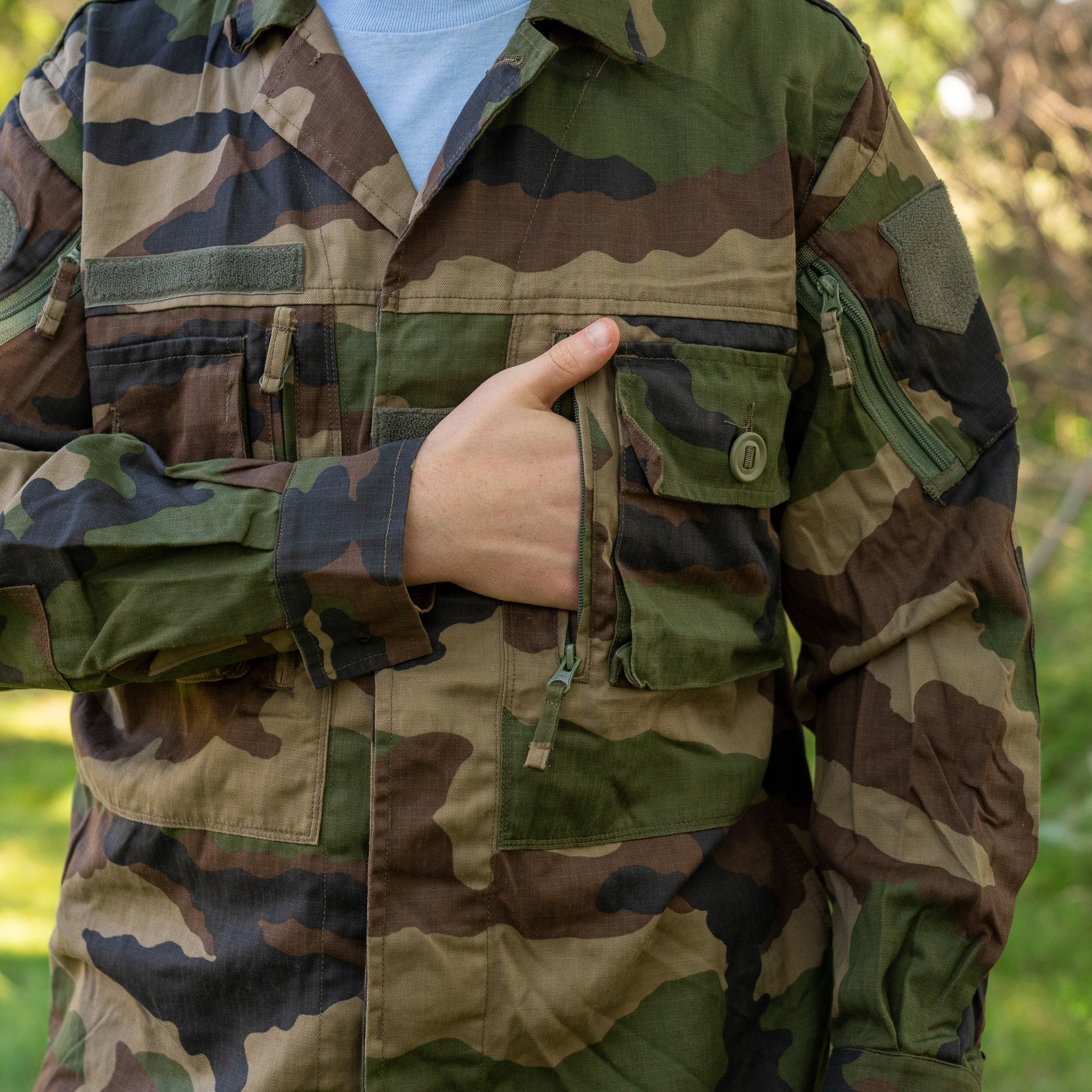Issued French CCE Gendarmerie Shirt