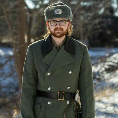 Unissued East German Officer's Ushanka