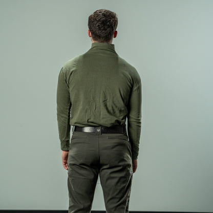 Issued German OD Tricot Shirt