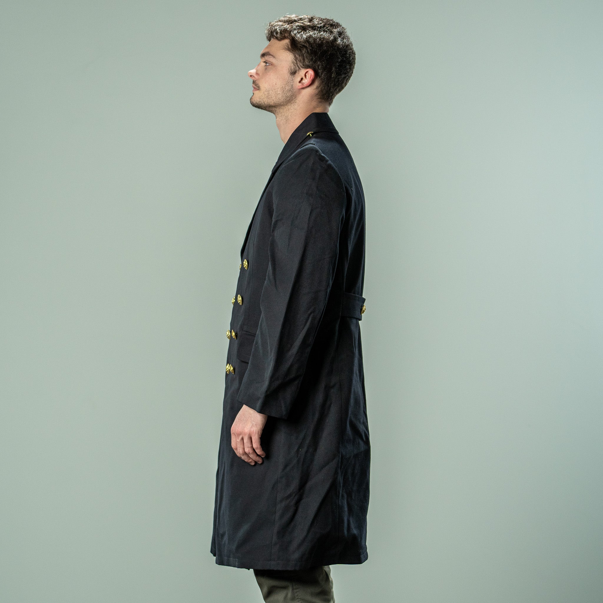 Issued German Navy Overcoat w/Liner