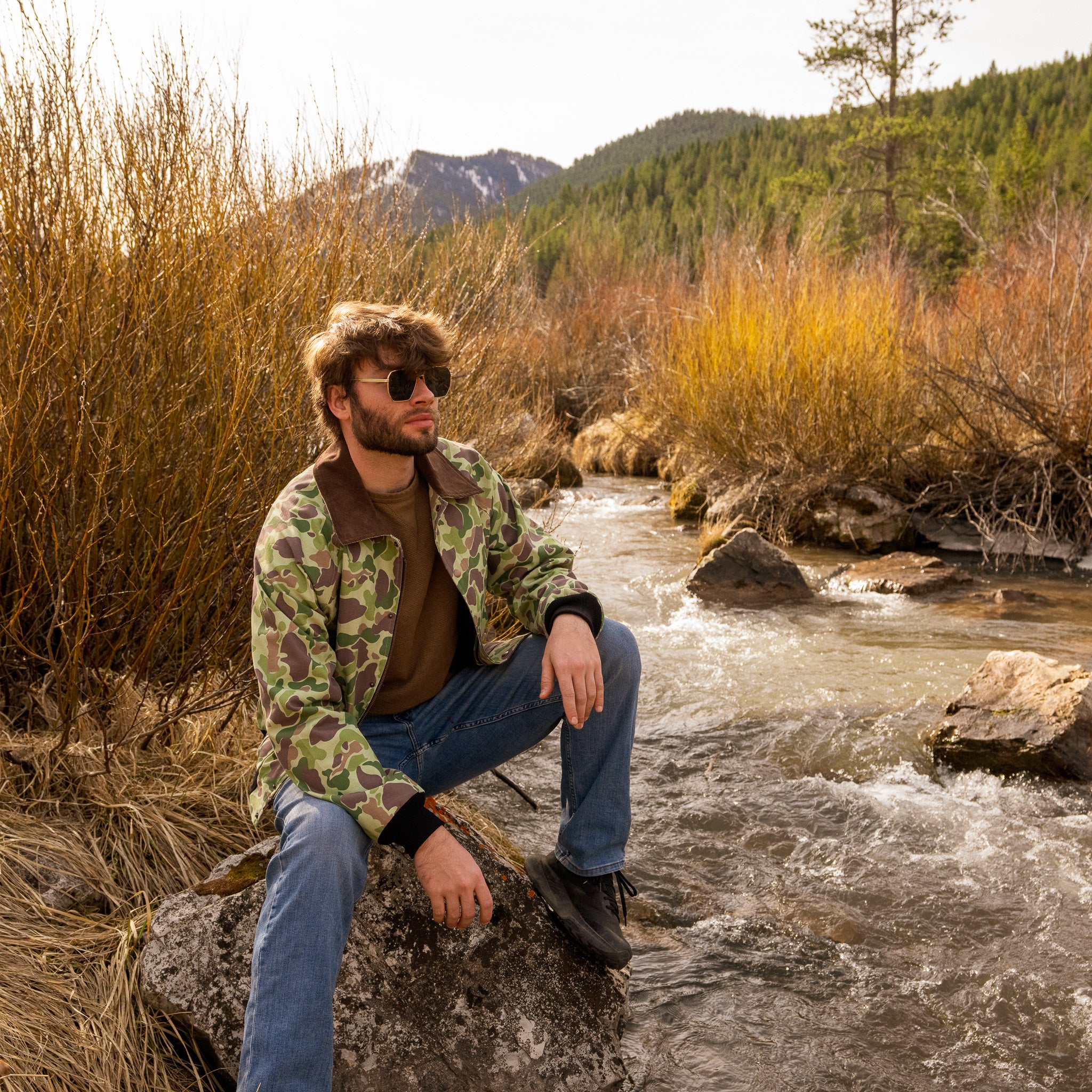 The McGrath Bomber Jacket in Frogskin – Americana Pipedream Apparel