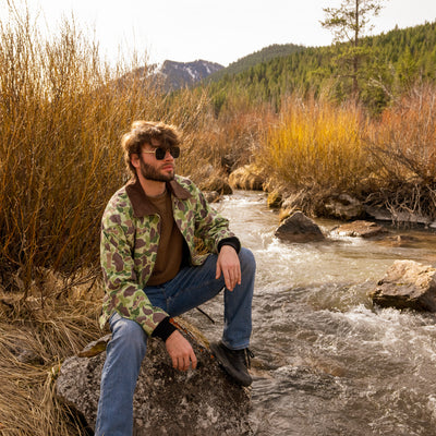 The McGrath Bomber Jacket in Frogskin