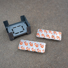 Load image into Gallery viewer, Esbit Folding Pocket Stove w/Solid Fuel Tablets
