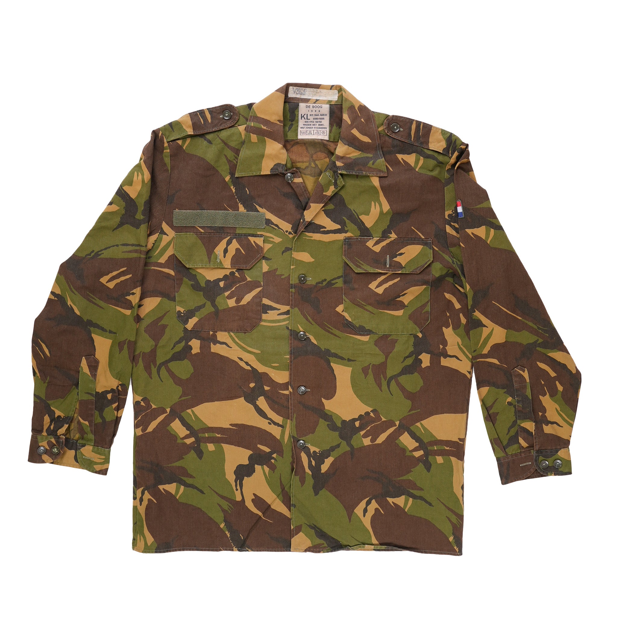 Issued Dutch DPM M65 Field Shirt