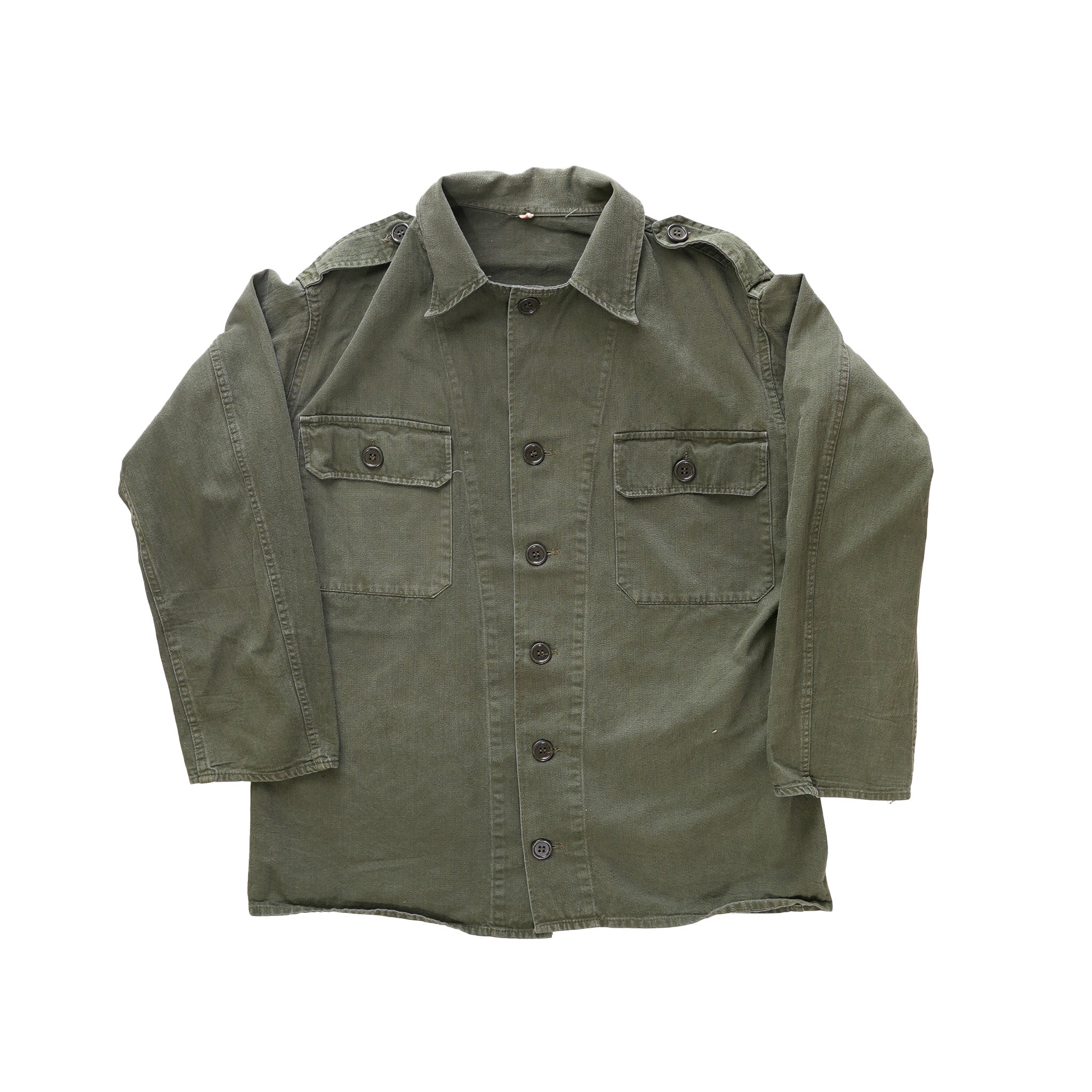 Issued Dutch P43 HBT Fatigue Shirt
