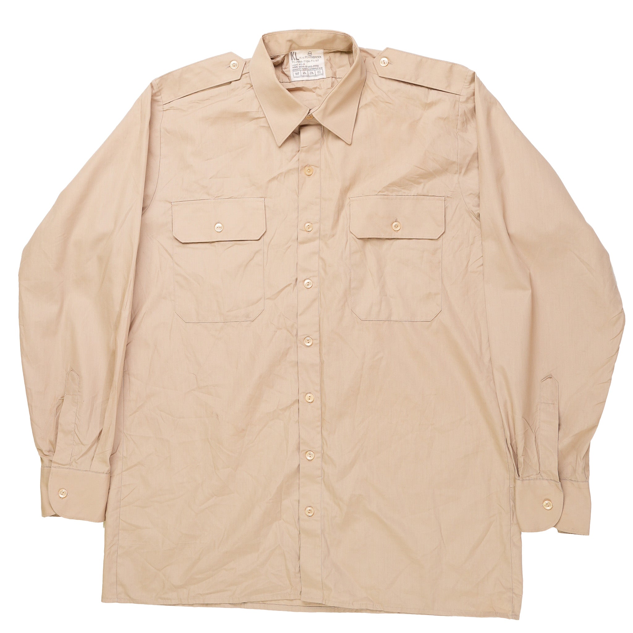 Issued Dutch Khaki Shirt