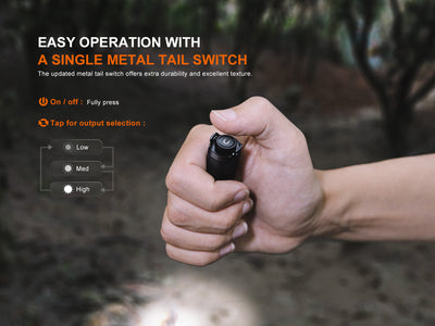 Fenix E12 V3 Pocket EDC AA Flashlight