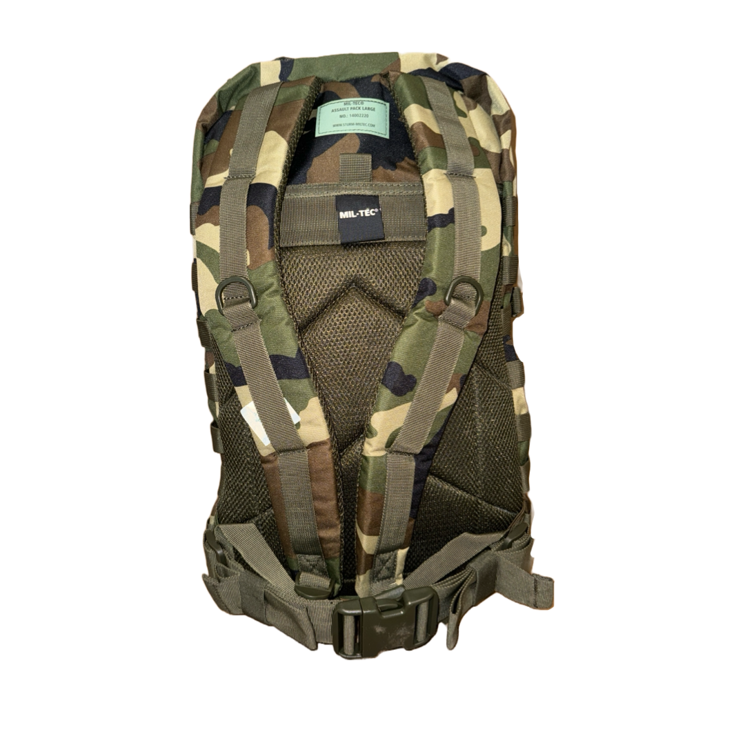 Mil-Tec US Assault Pack 36L ウッドランドカモ迷彩 Amazon.co.jp: Mil-Tec バックパック US Assault Pack モール