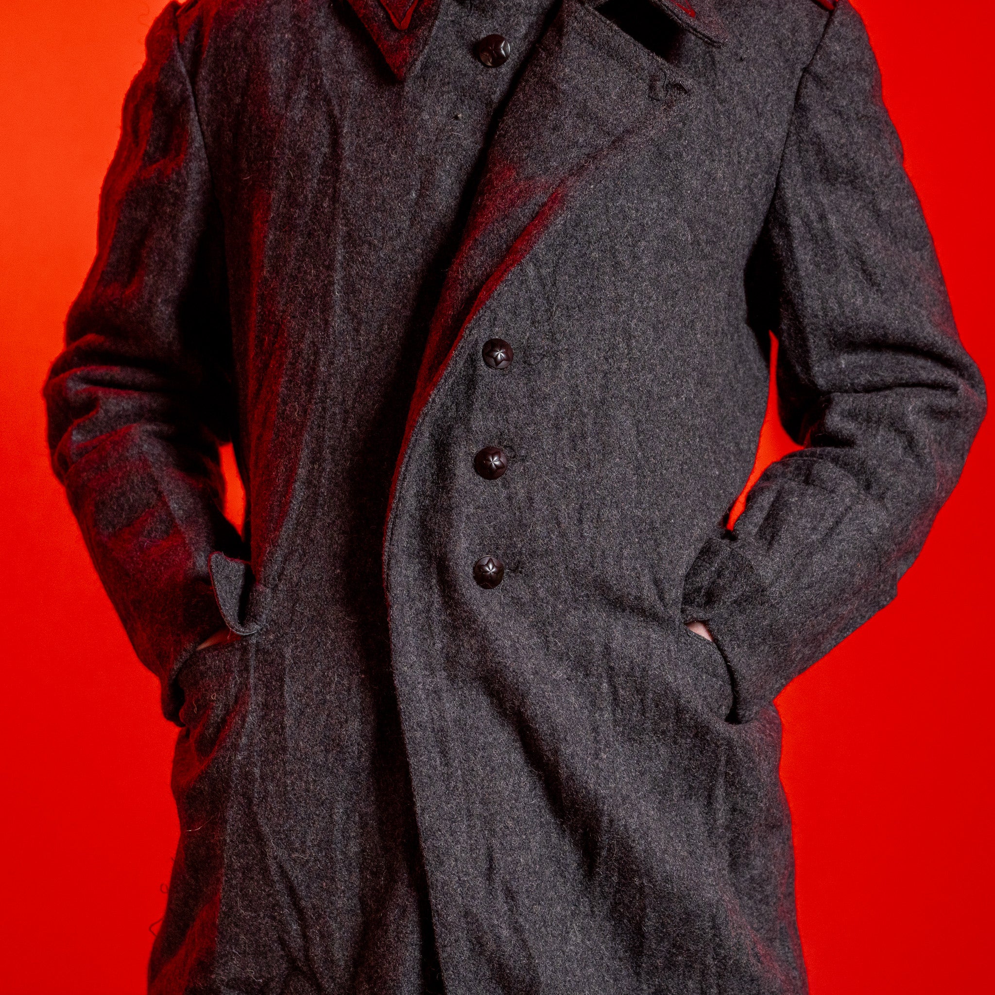 Issued Bulgarian Wool Greatcoat