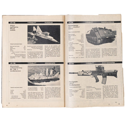 East German Armeerundschau Magazines