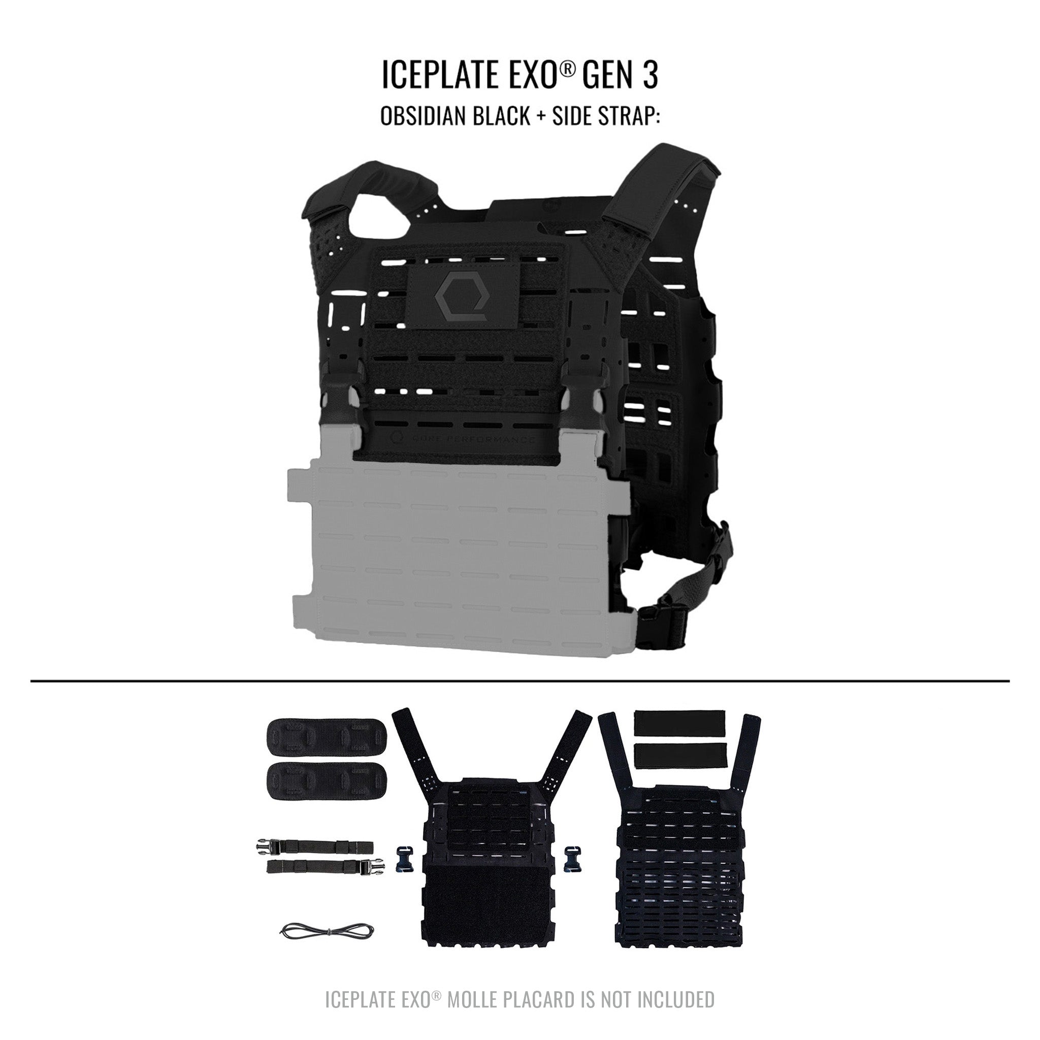 ICEPLATE EXO® Gen 3 Ultralight Minimalist Plate Carrier