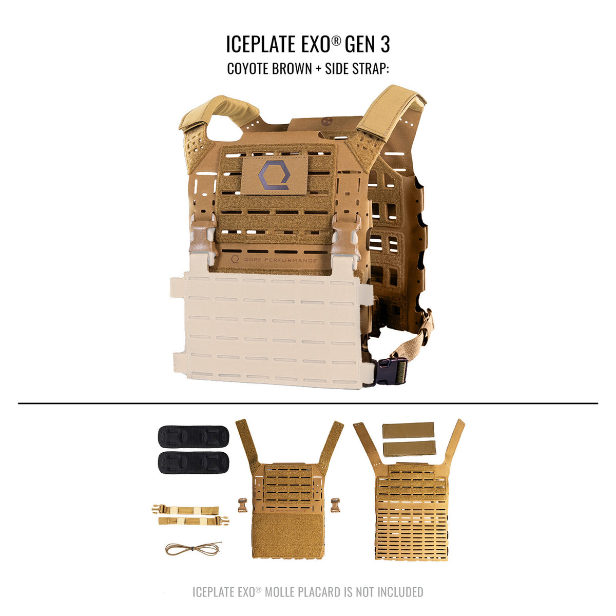 ICEPLATE EXO® Gen 3 Ultralight Minimalist Plate Carrier – Americana ...