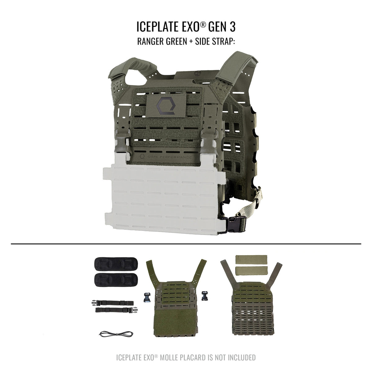 ICEPLATE EXO® Gen 3 Ultralight Minimalist Plate Carrier – Americana ...