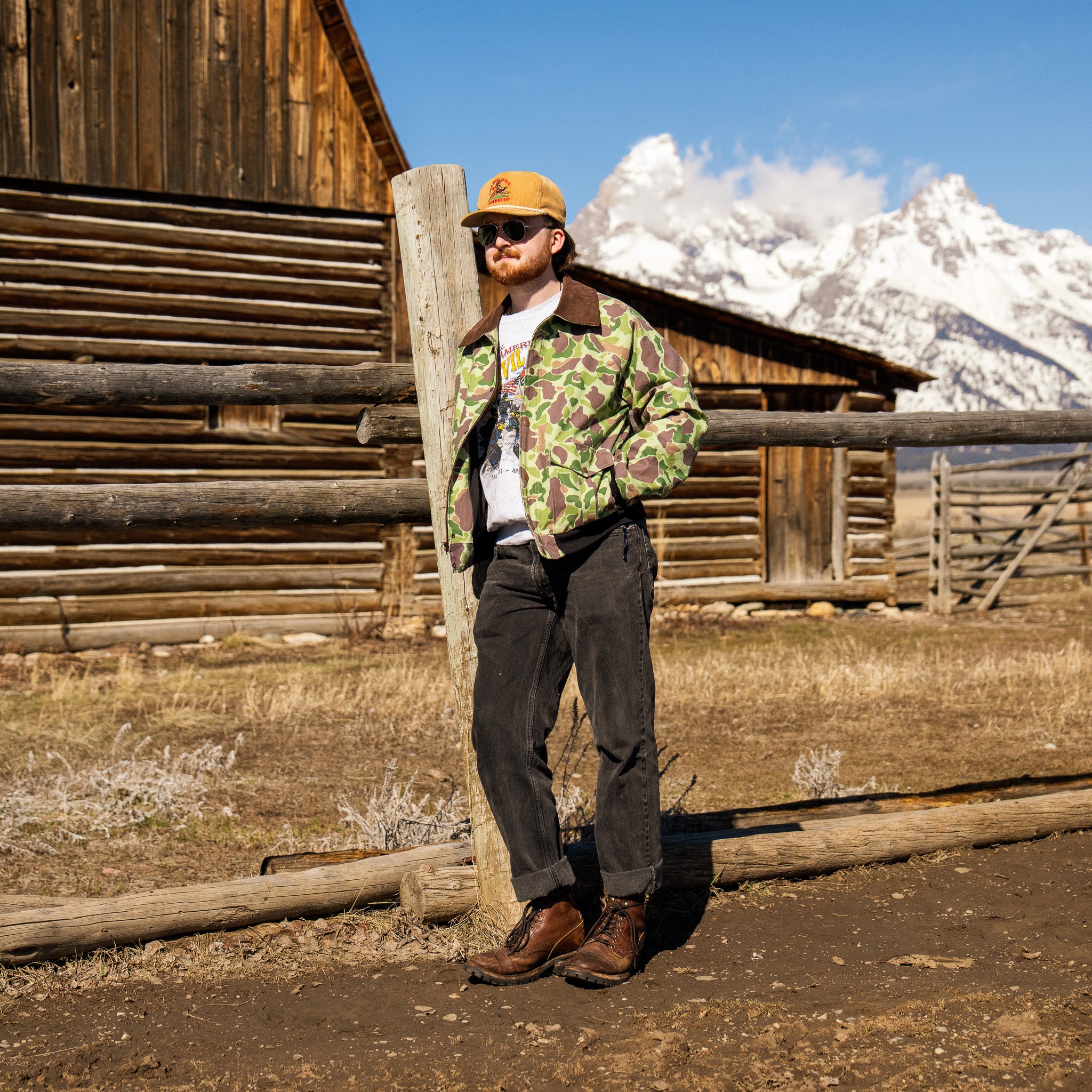 The McGrath Bomber Jacket in Frogskin – Americana Pipedream Apparel