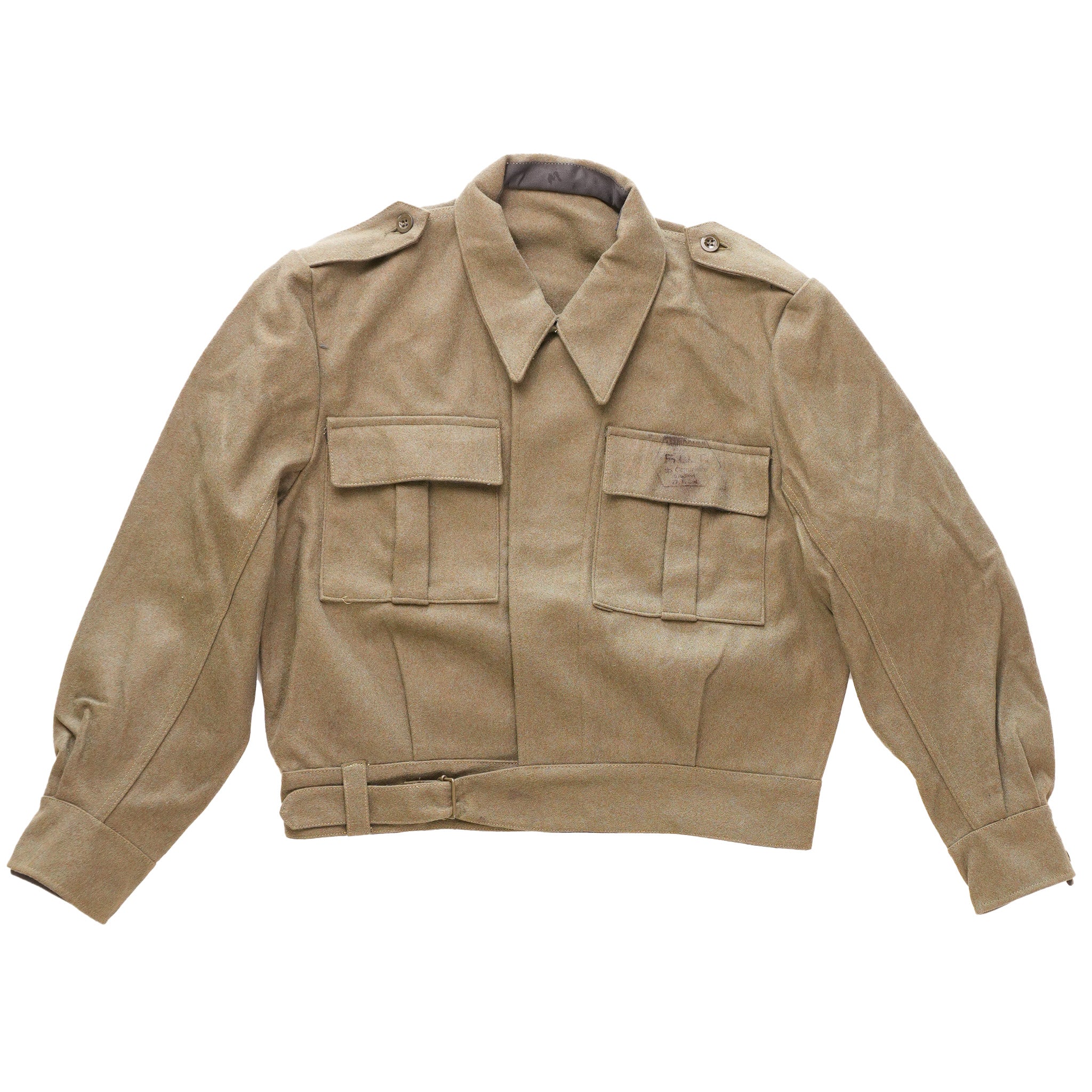 Unissued Grey Wool Ike Jacket