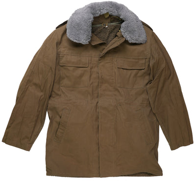 Unissued Czech Parka W/Hood & Faux Collar