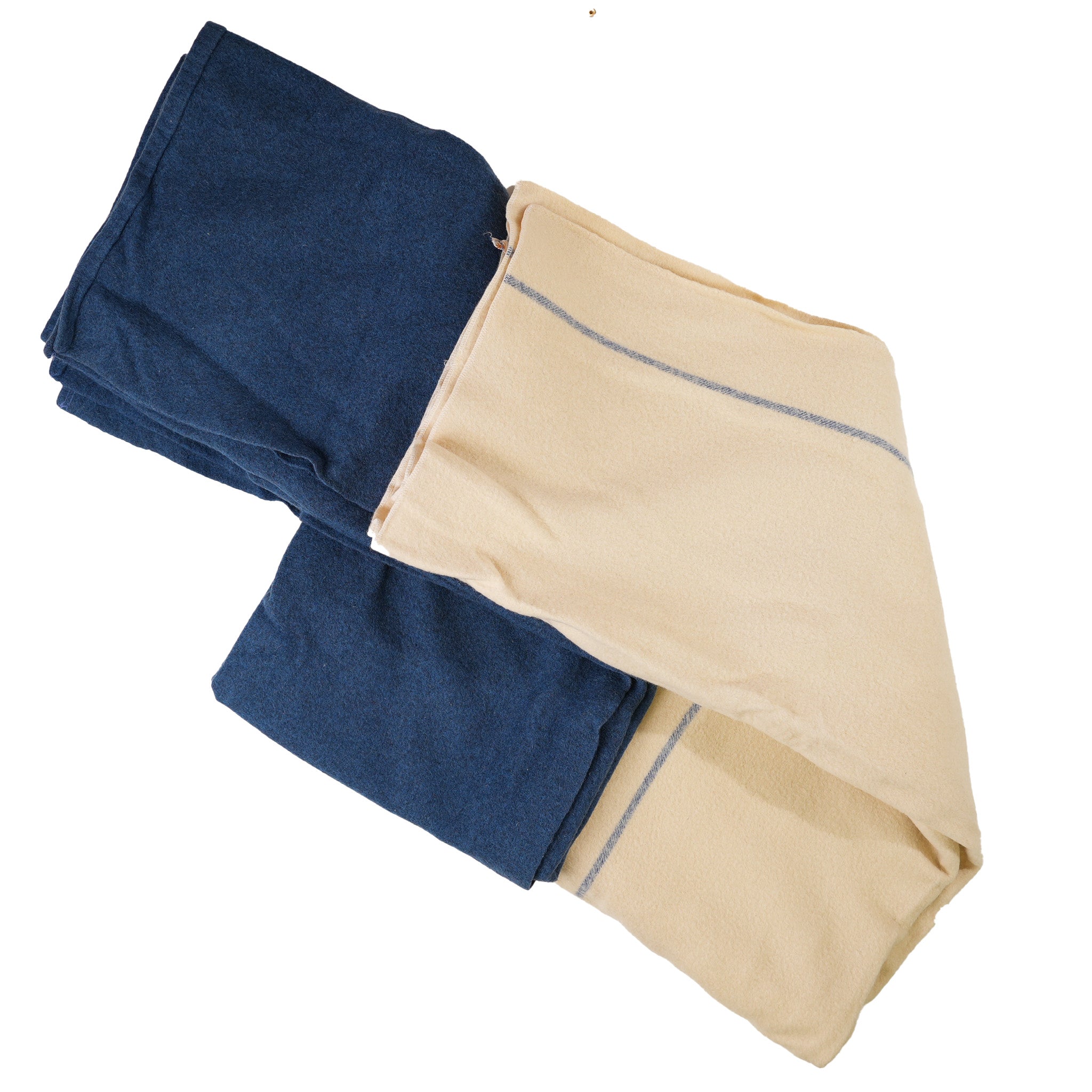 Issued French Navy Wool Blanket – Military Surplus – Americana
