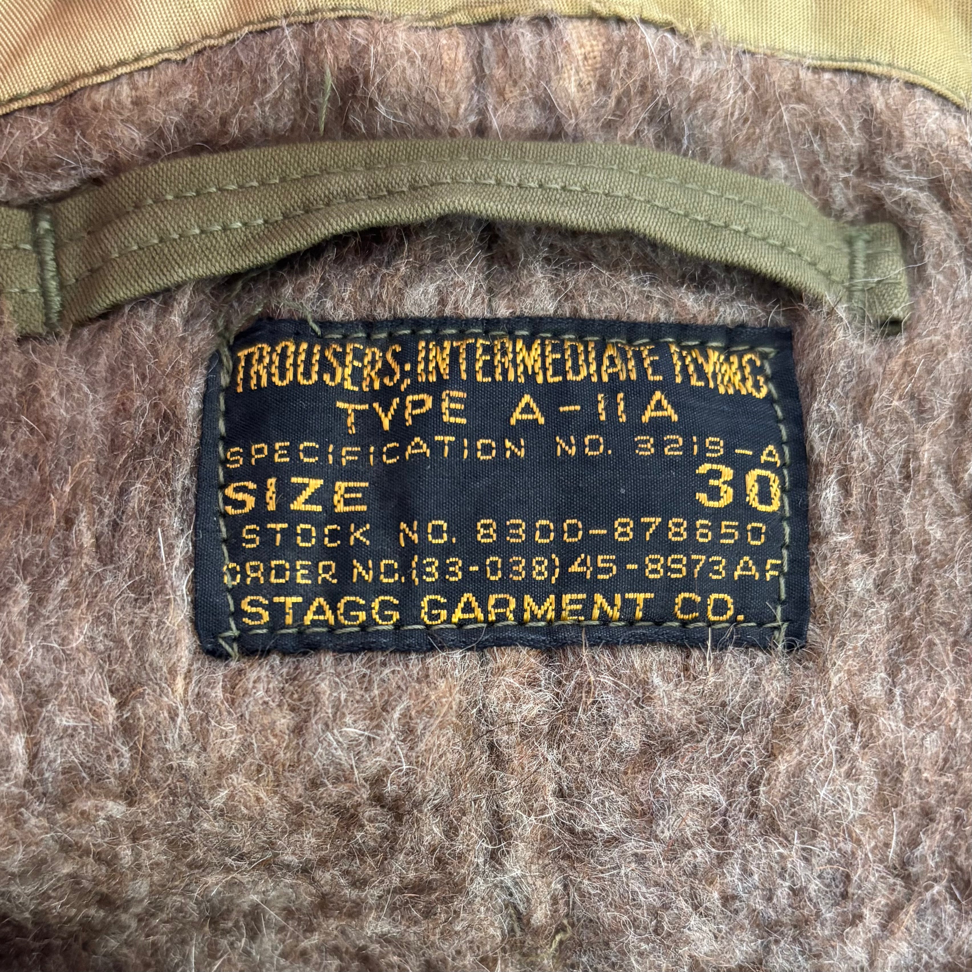 Grade 2 USGI A-11 Flight Trousers