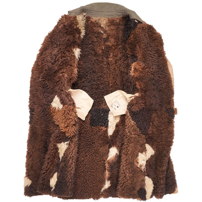 Vintage WW2 German Sheepskin M1942 Pelzmantel
