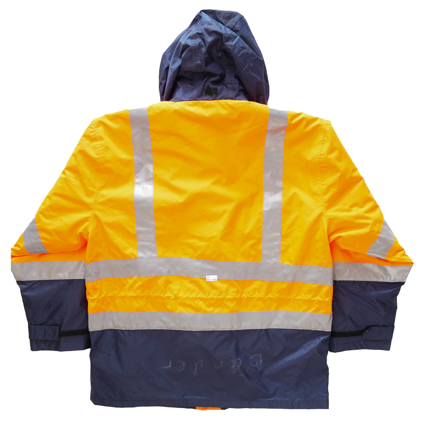 Issued German Hi-Vis Wet Weather Work Jacket – Americana Pipedream