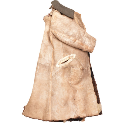 Vintage WW2 German Sheepskin M1942 Pelzmantel