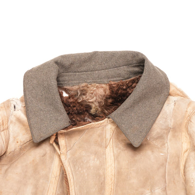 Vintage WW2 German Sheepskin M1942 Pelzmantel