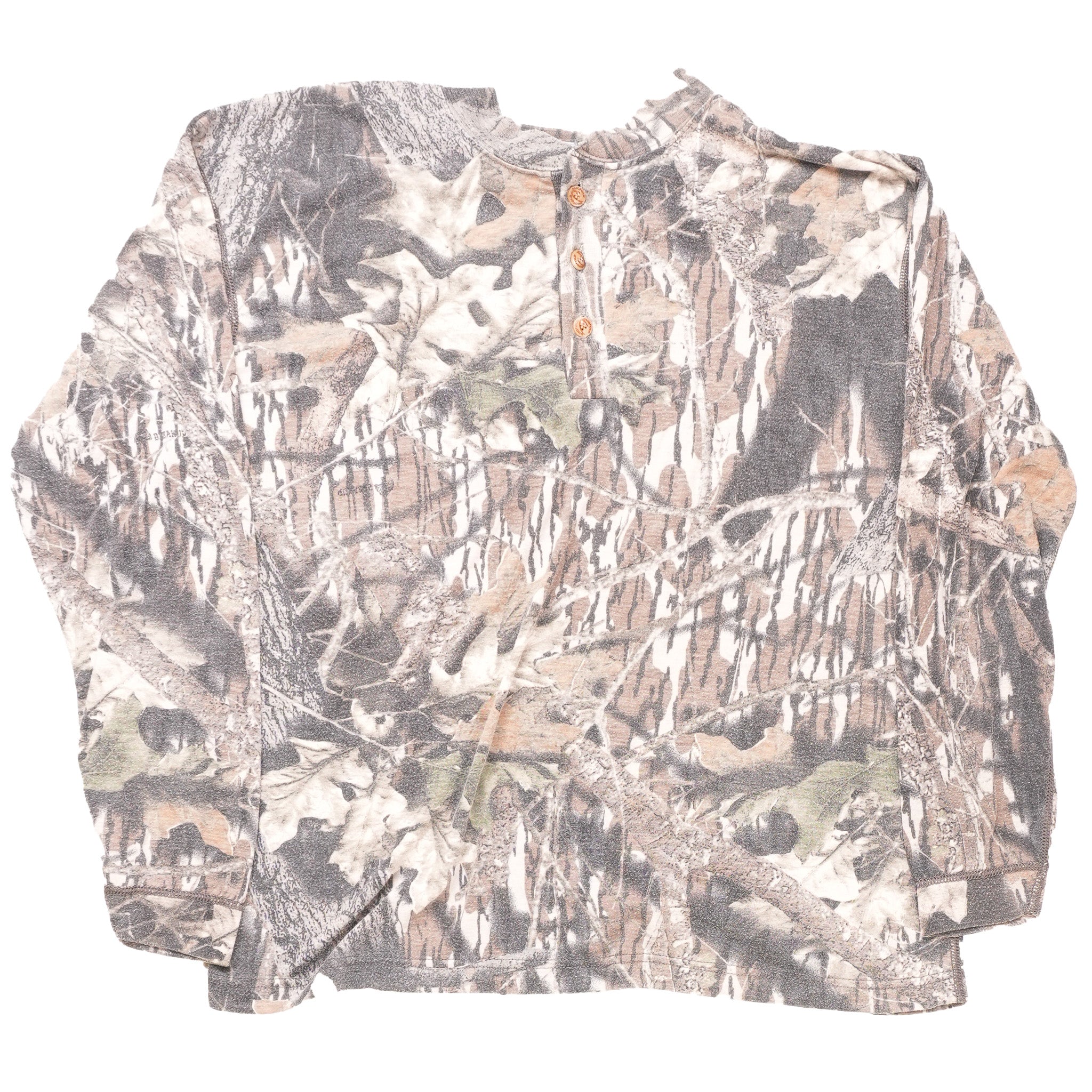 Issued Hunting Camo Henley