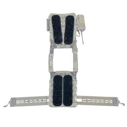 ICEVENTS® Classic Plate Carrier Ventilation Pontoons (Crye AVS Harness Pad Set, hook backing, 2 / 4 / 6 Packs, fits any loop-lined plate carrier, cummerbund)