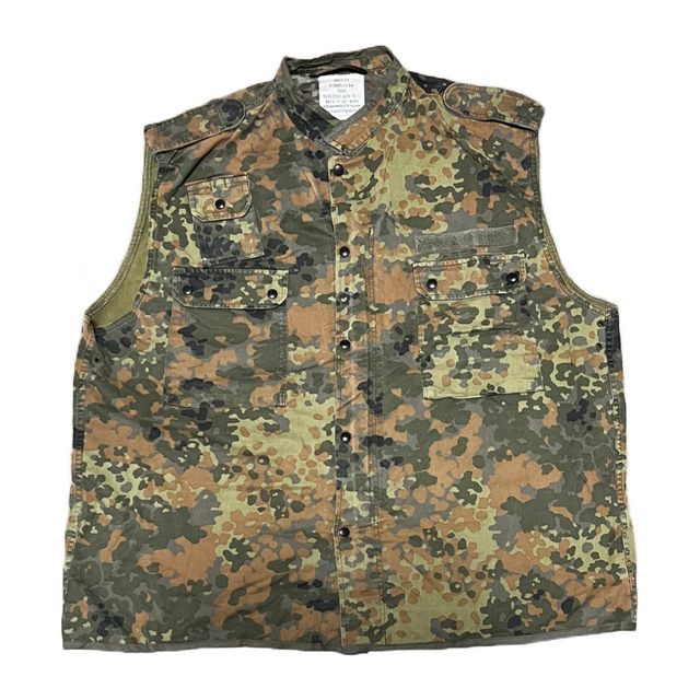Issued Bundeswehr Flecktarn Survival Vest