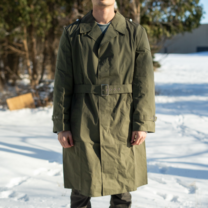 Issued East German Raincoat