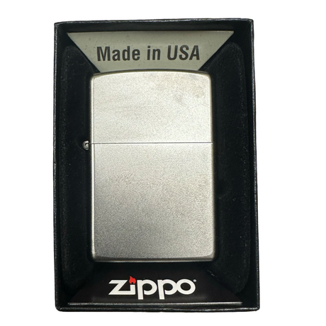 Zippo Satin Chrome Lighter