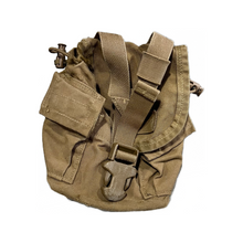 Load image into Gallery viewer, Issued USMC Coyote Brown MOLLE Canteen Pouch
