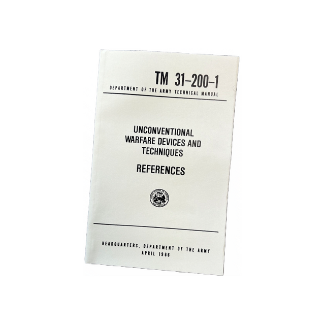 Unconventional Warfare Devices Manual