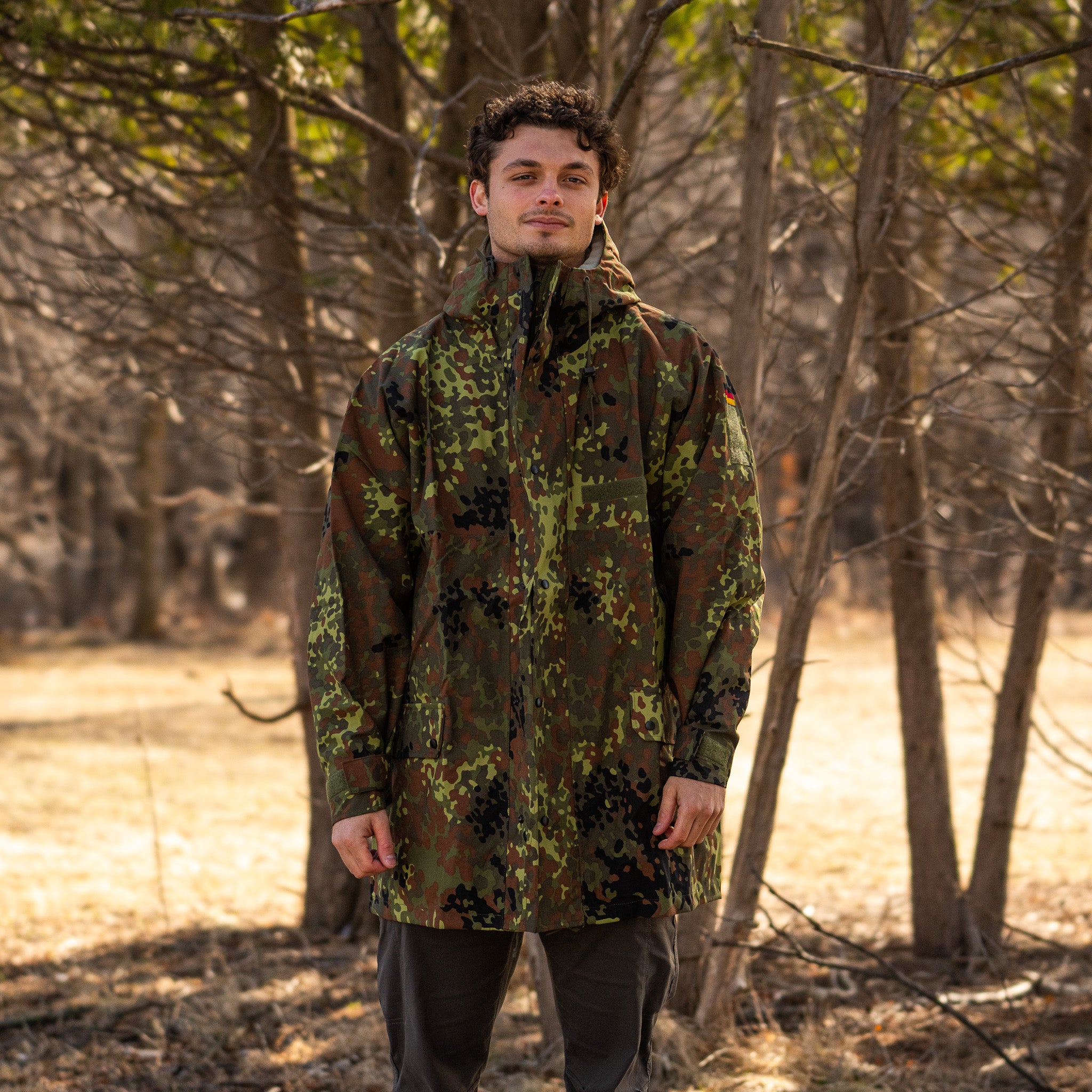 Mil-Tec Flecktarn Rain Jacket