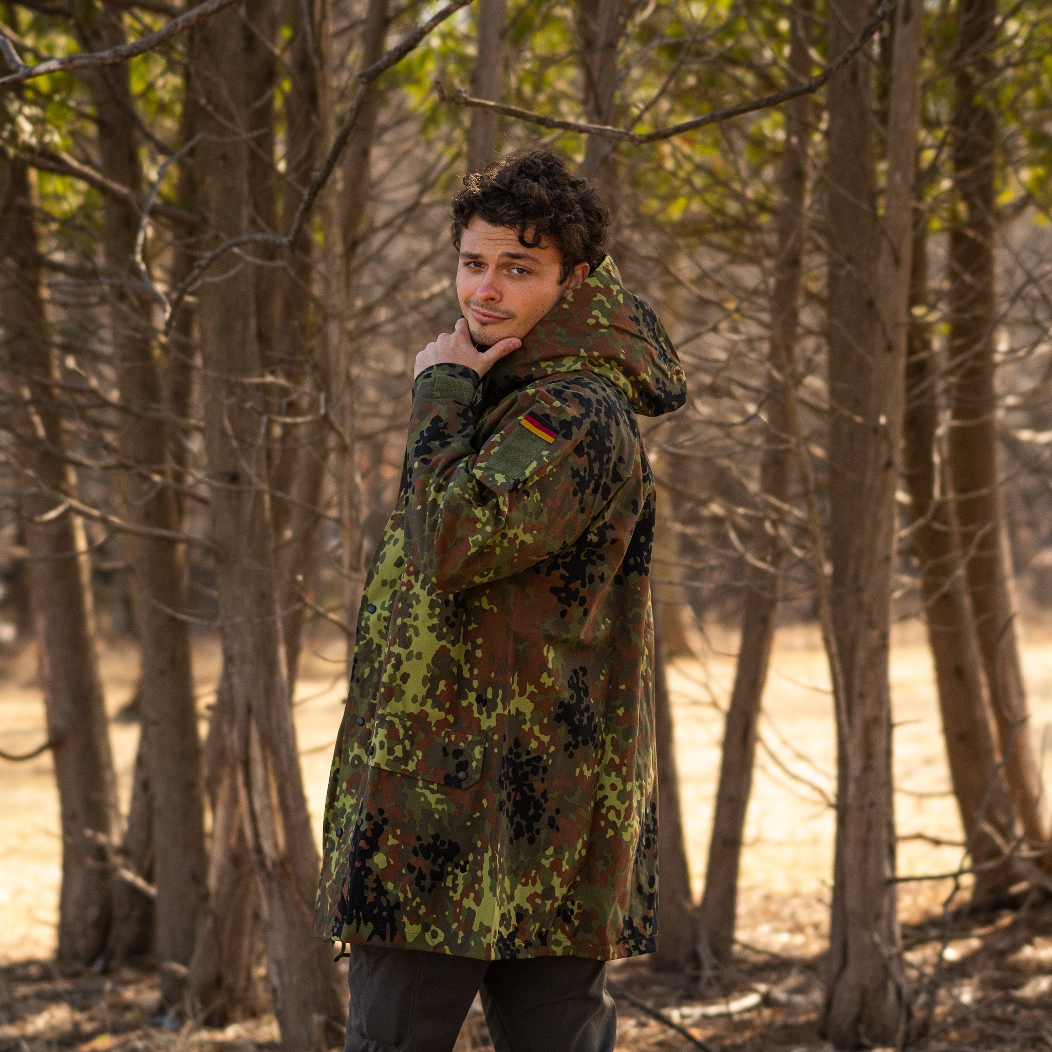 Mil-Tec Flecktarn Rain Jacket